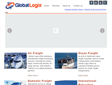 Tablet Screenshot of globallogix.com.au